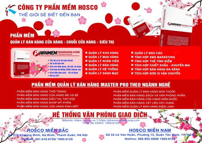 Phần mềm bán hàng Master Pro