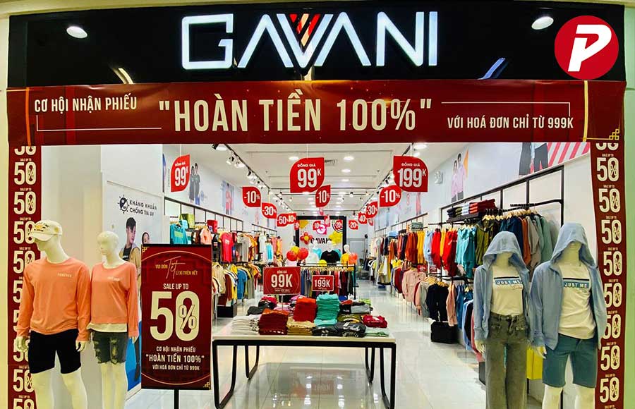 Giải pháp phần mềm quản lý cho chuỗi thời trang GAVANI