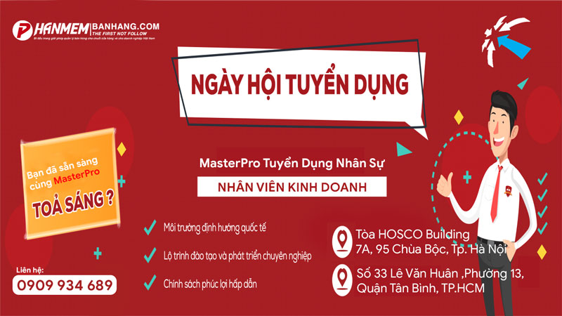[TUYỂN DỤNG] Nhân Viên Kinh Doanh