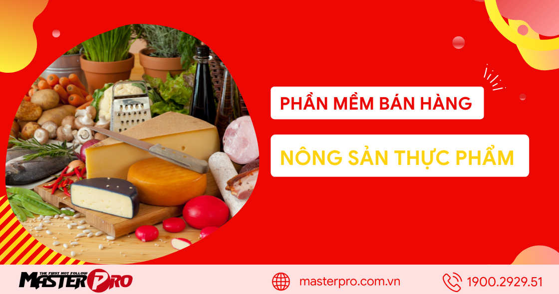 phần mềm quản lý bán hàng nông sản thực phẩm