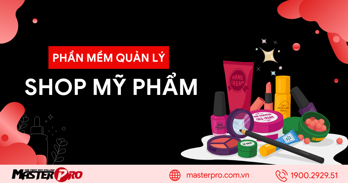 phần mềm quản lý bán hàng shop mỹ phẩm