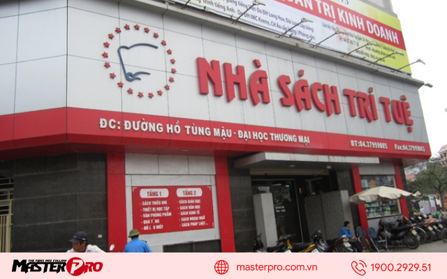 triển khai app mobile MasterPro cho nhà sách trí tuệ