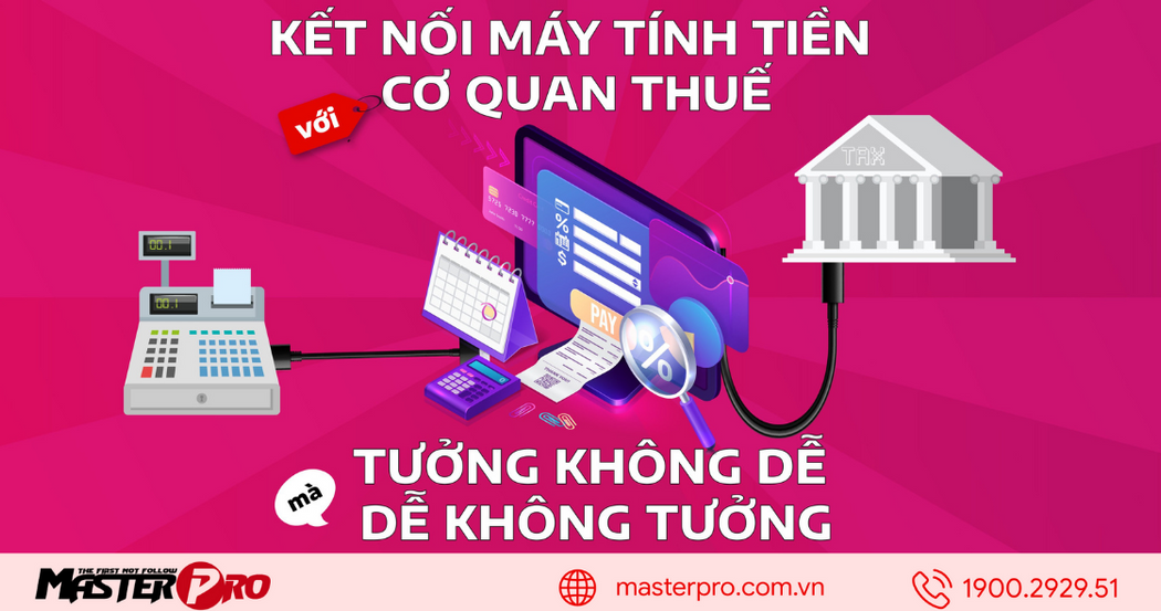 kết nối máy tính tiền với cơ quan thuế