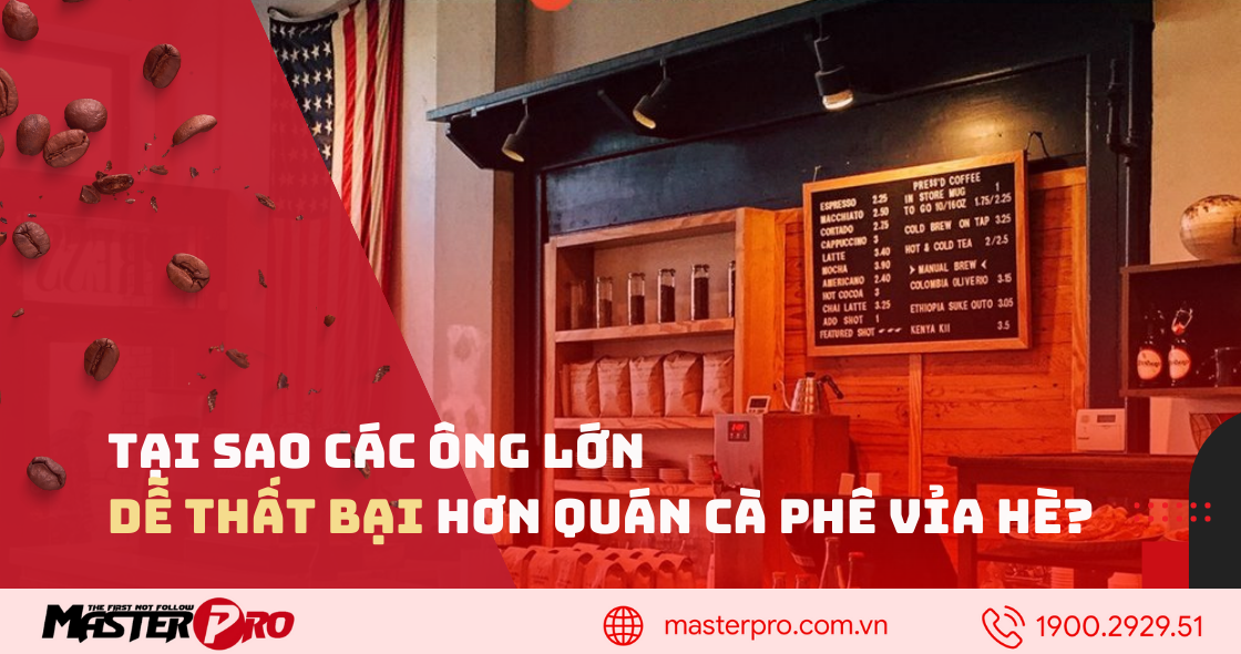 Chuyện lạ thị trường cà phê: Tại sao các “ông lớn” lại dễ thất bại hơn quán vỉa hè?