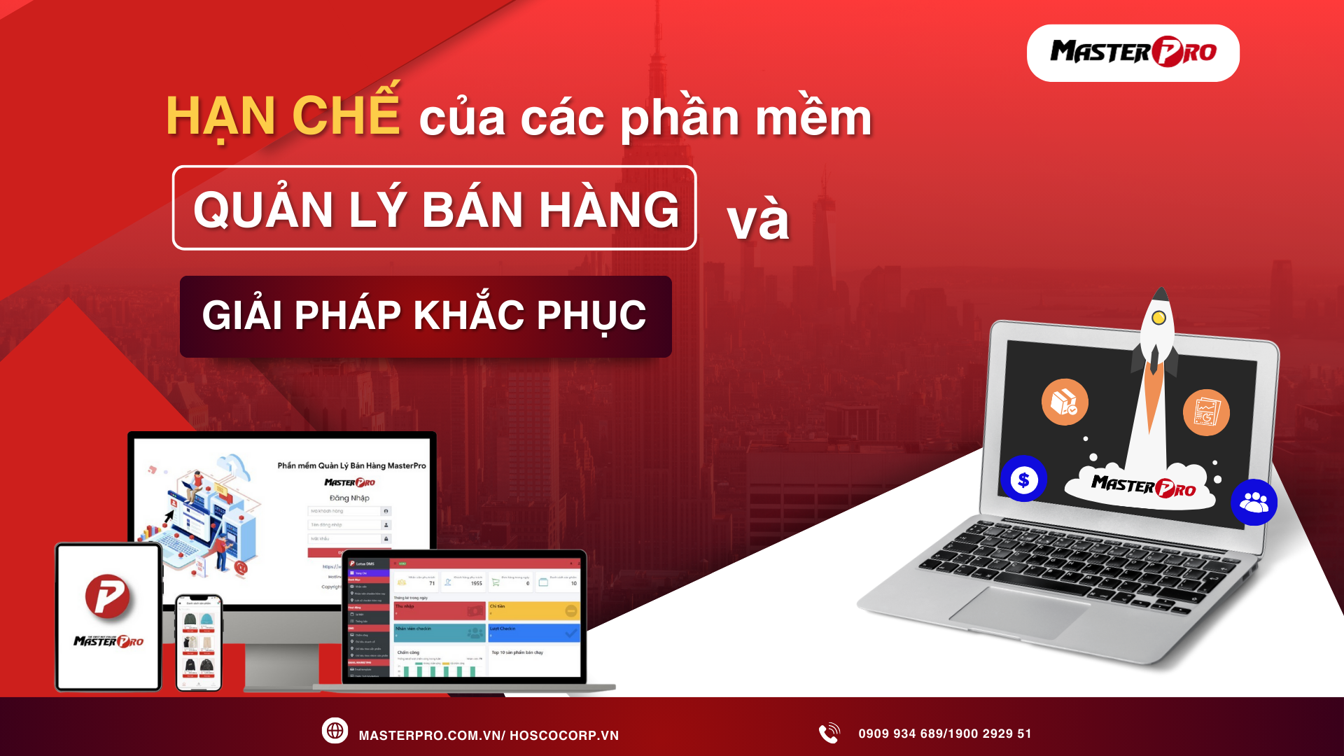 Hạn chế của các phần mềm quản lý bán hàng hiện nay