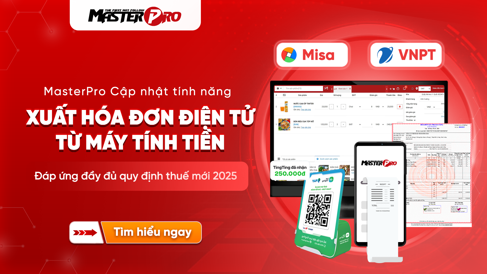 Hóa đơn điện tử từ MTT P2