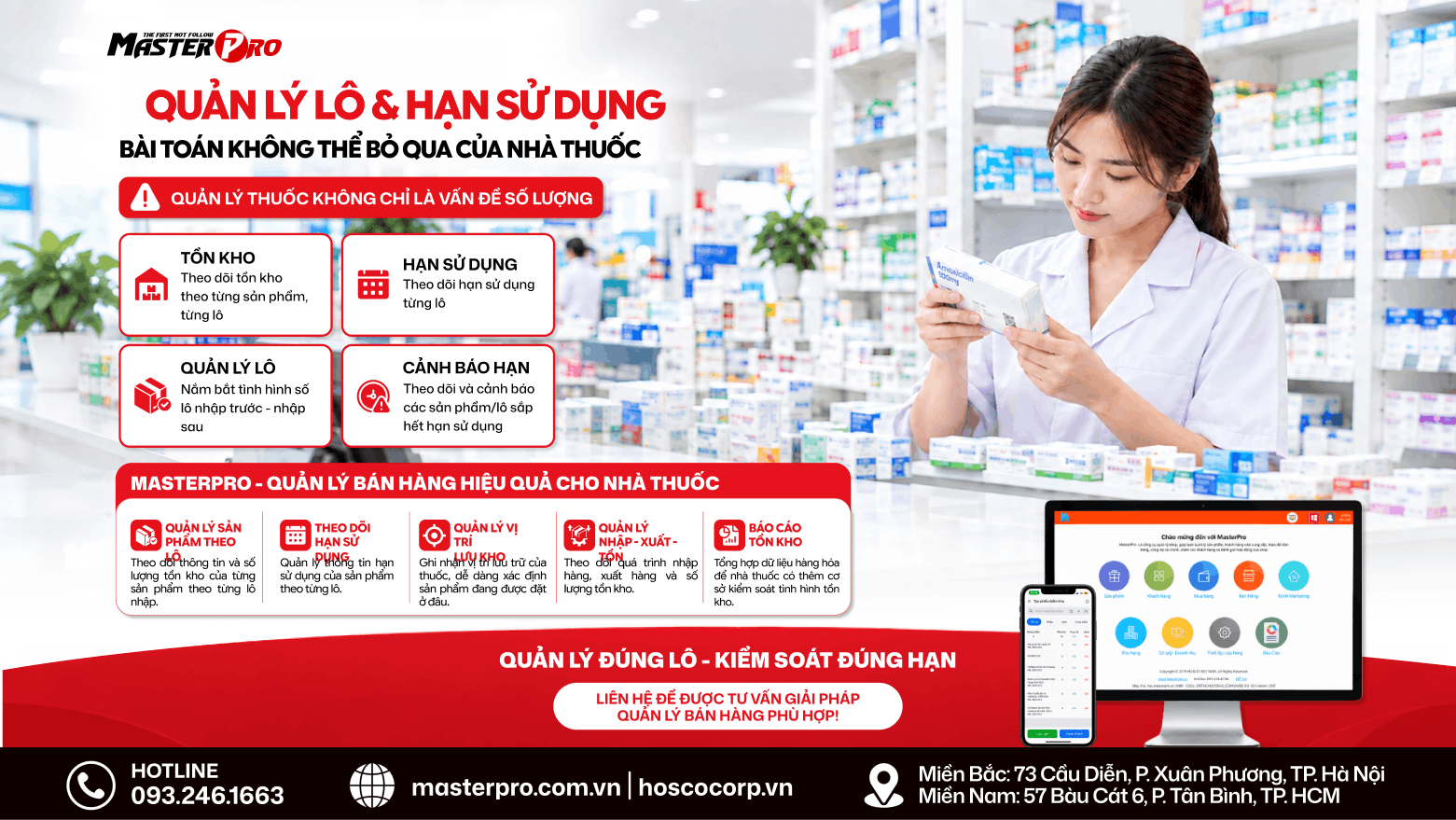 QUẢN LÝ LÔ & HẠN SỬ DỤNG – BÀI TOÁN QUAN TRỌNG CỦA NHÀ THUỐC