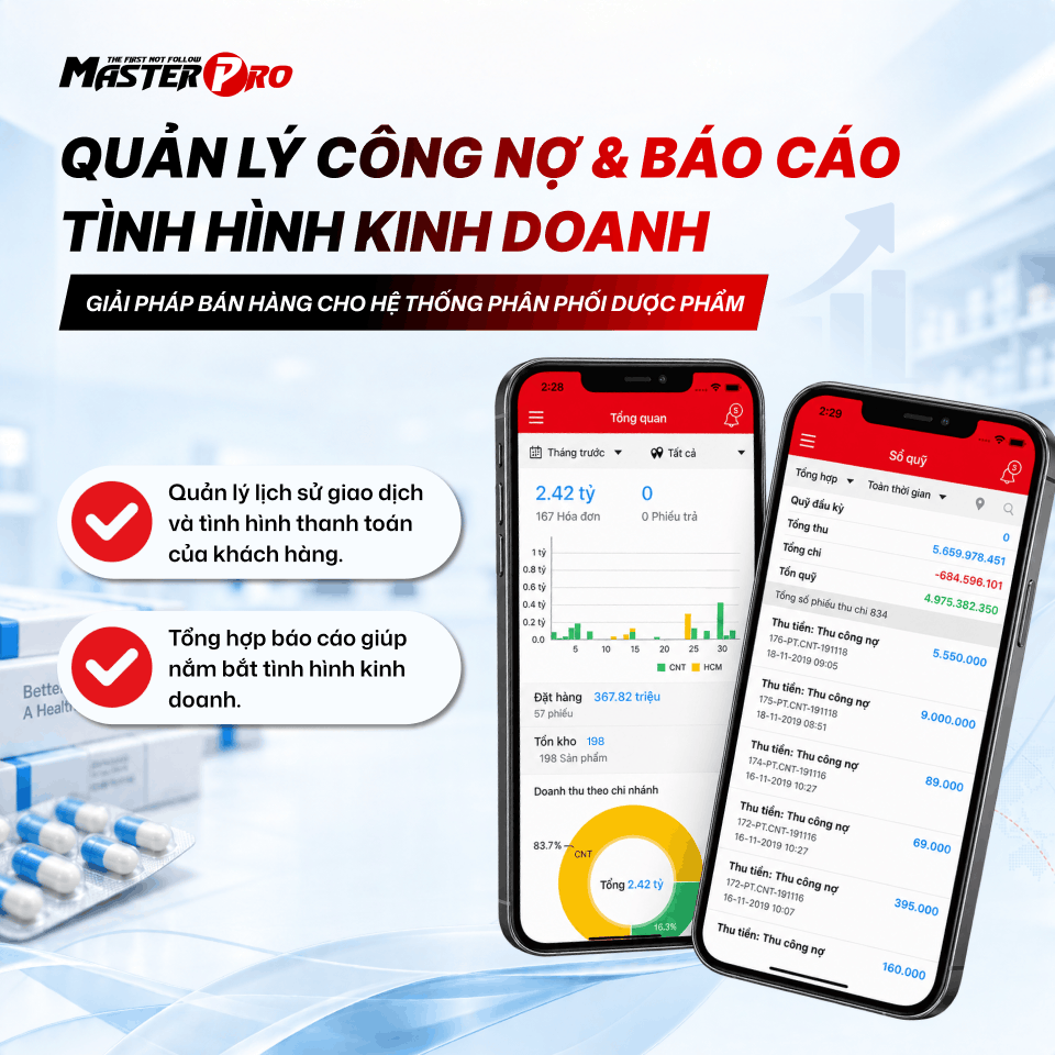 MASTERPRO - PHẦN MỀM QUẢN LÝ BÁN HÀNG VÀ PHÂN PHỐI DƯỢC PHẨM HIỆU QUẢ Frame 64 1